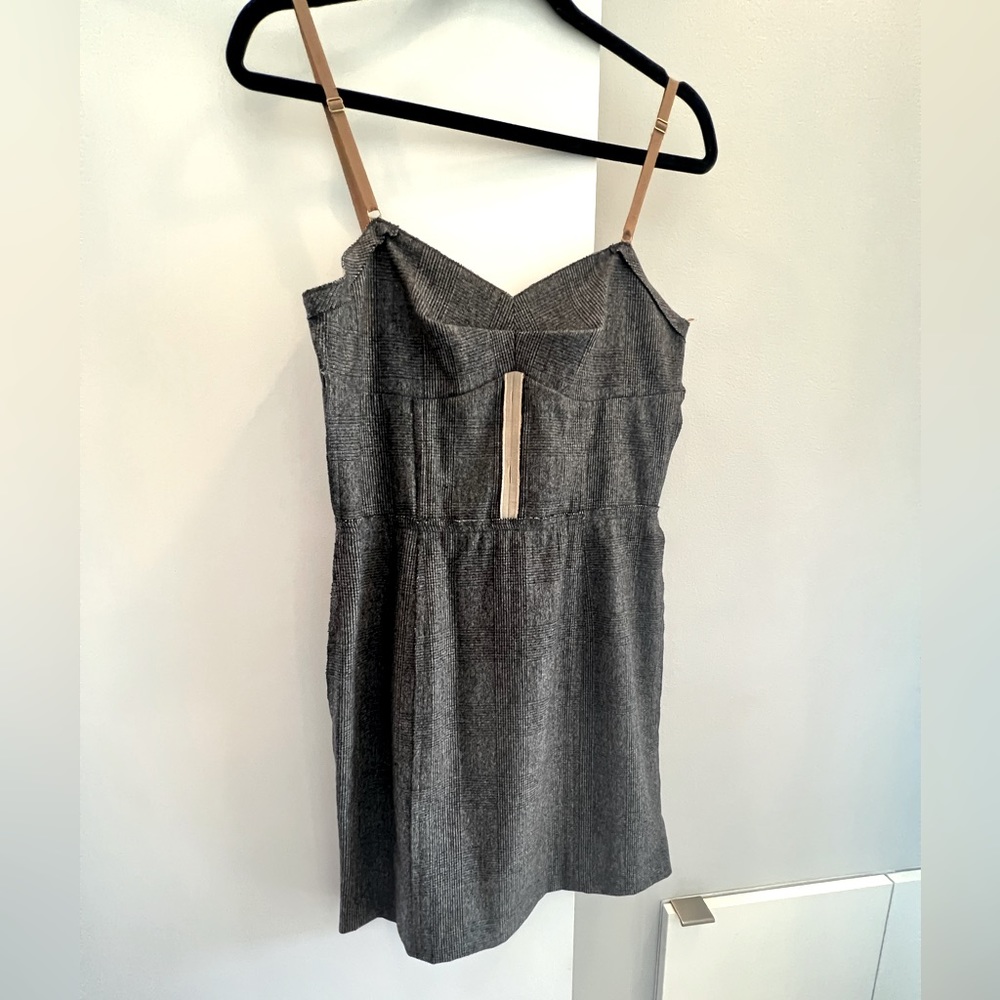 Dolce&Gabbana D&G, Tweed light weight wool shift mini dress. Sz44